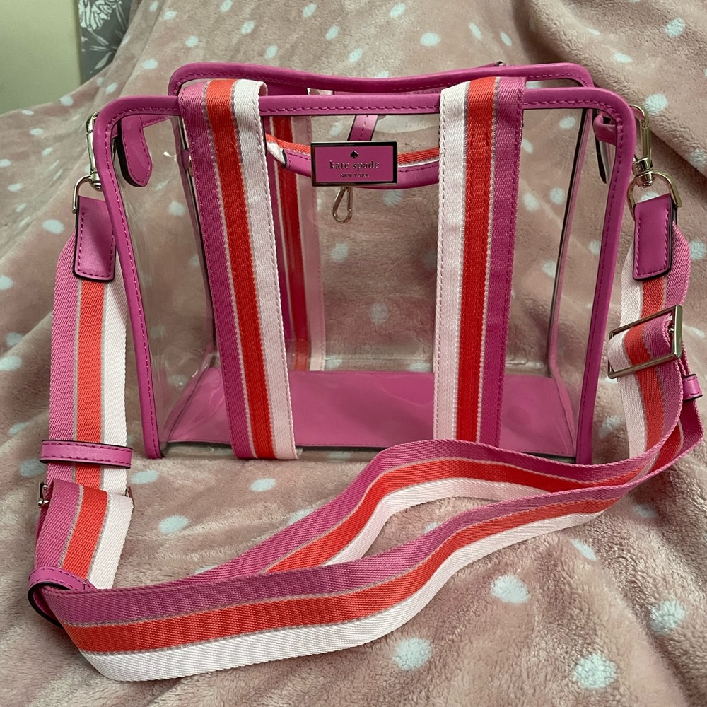 Kate Spade Clear Sam Satchel
